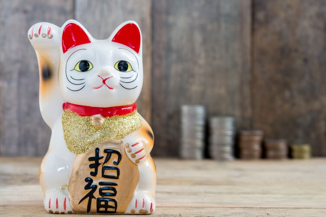 แมวกวักญี่ปุ่น สัญลักษณ์มงคล