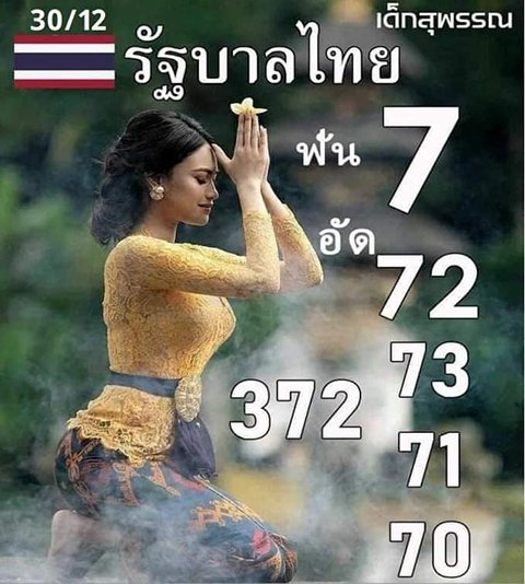 เลขรัฐบาลเด็กสุพรรณ หวยงวดนี้ 30/12/65